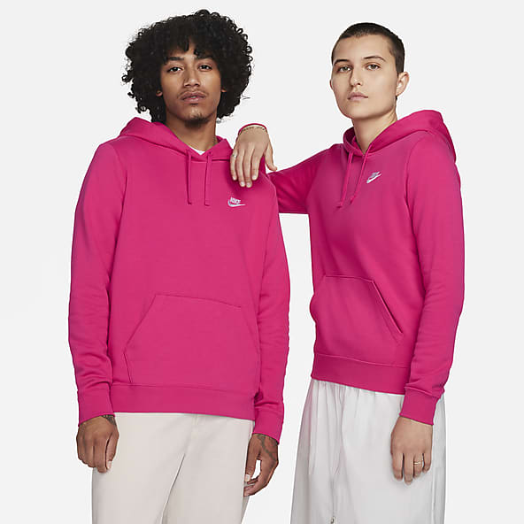 Pink nike air sweatshirt sales